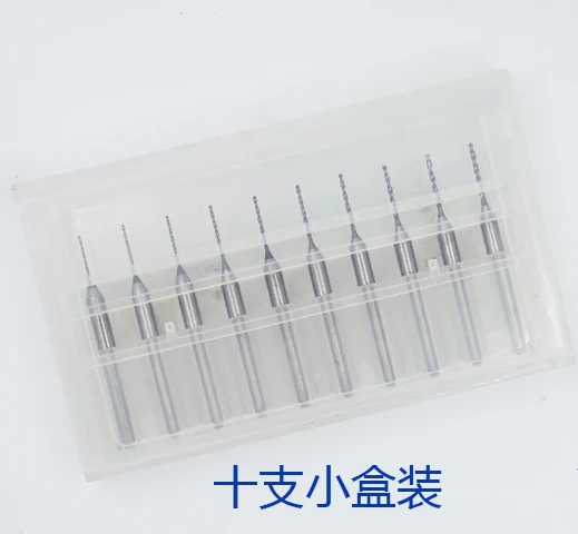 PCB Drill 0.1mm-1.2mm Micro Carbide Drill Bits 3.175 Shank PCB Drill Bit