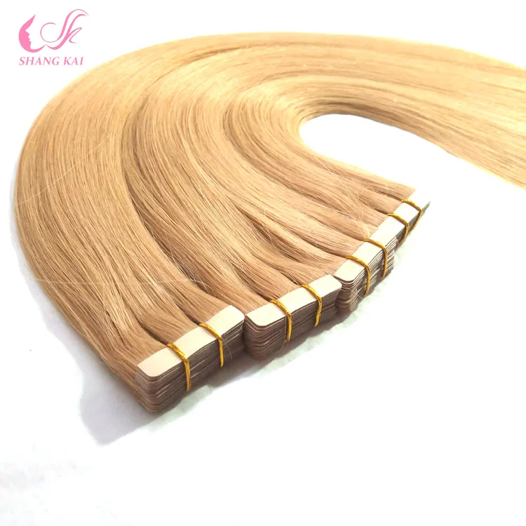 2024 Top Sale 100% Human One Doner Double Drawn Tape In Hair Extensions