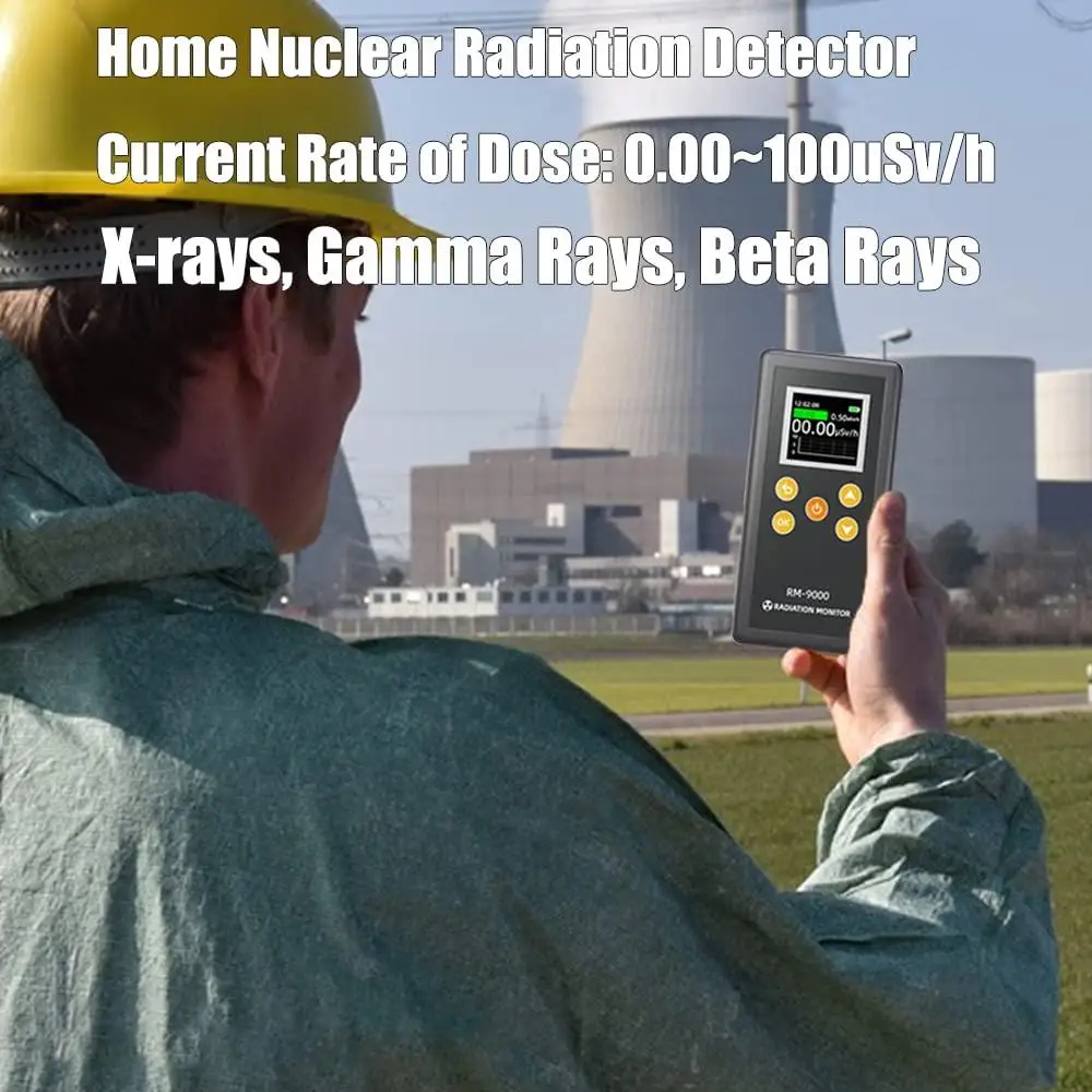2022 Digital Handheld radiation detector with battery gamma ray detector for Indoor and Outdoor