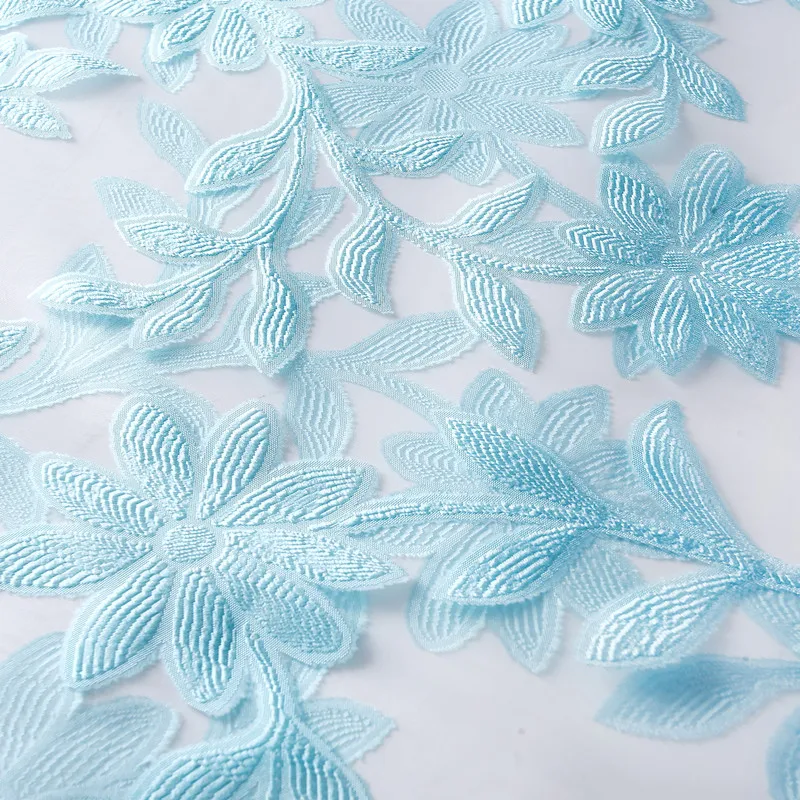 High Quality Chiffon georgette fabric plain shawl floral embroidery stoles scarf  indian shawl