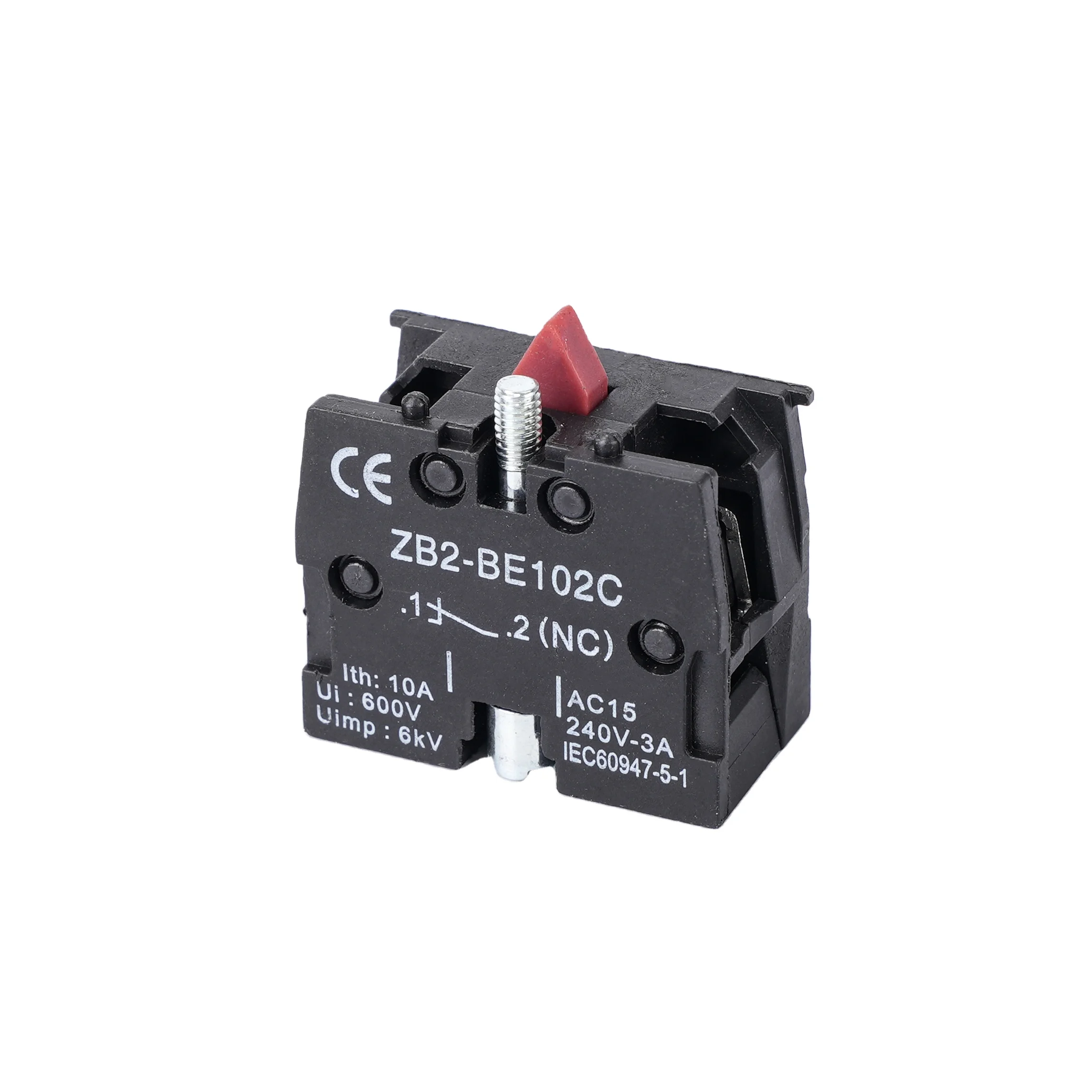 contact NC ZBE-102C  Button switch base auxiliary contact switch normally closed XB2 button accessory