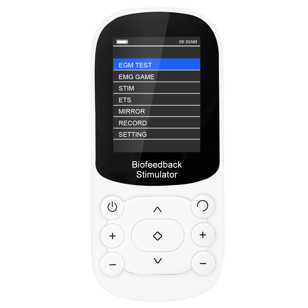 EMG Biofeedback Device with EMG Test EMG Games ETS STIM and MIRROR Therapy Body Joint Muscle Pelvic Pain Relief Stimulator