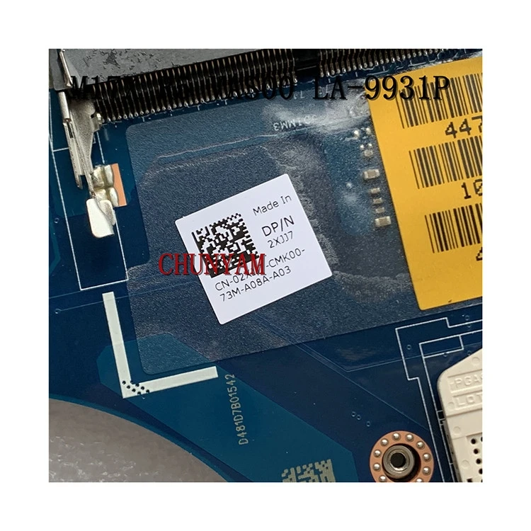 Modern Latest custom-made laptop Motherboard LA-9331P 2XJJ7 For Dell Alienware M17X R5