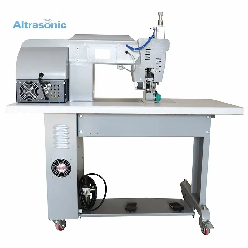 New Product Semi Automatic Sealing And Cutting Equipment 35kHz Ultrasonic Sewing Machine