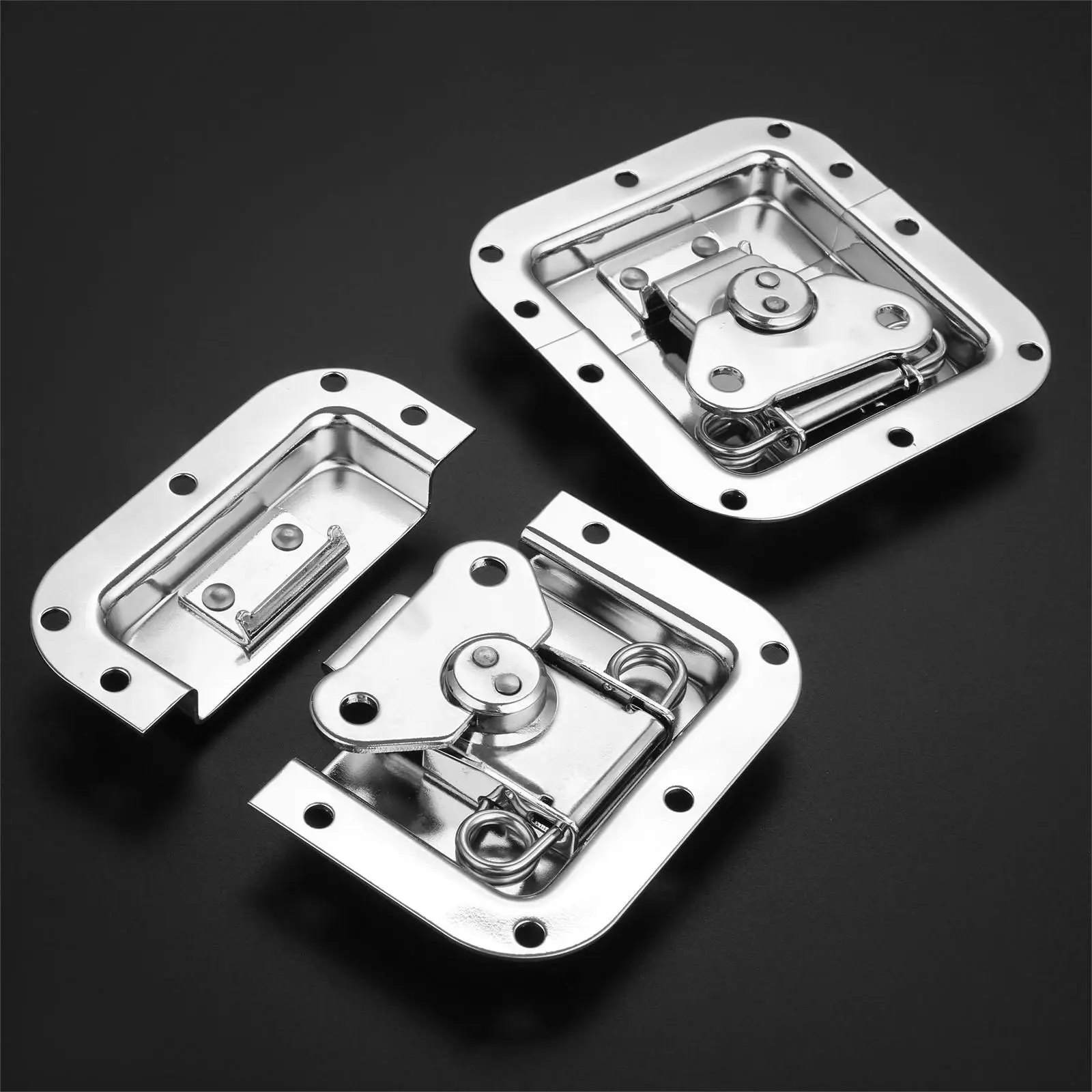 LICHUAN Flight Case Hardware Flight case accessories Chrome Plated Flight Case Latches Medium Butterfly Latches Butterfly Lock