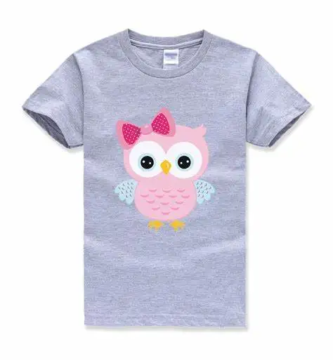 T- Shirt Tops For Kids Girls Funny Tee shirt Clothes  Printed Cotton Girls Summer Clothes