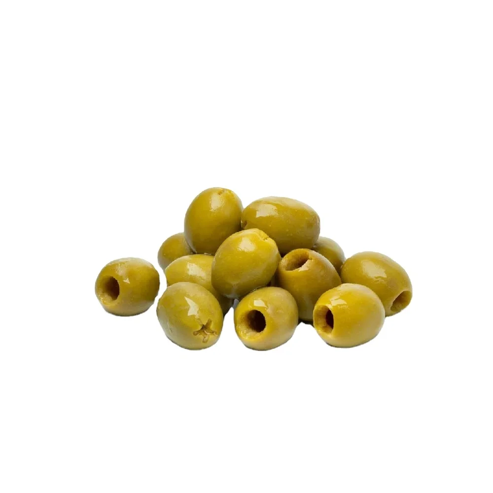 pitted green olives