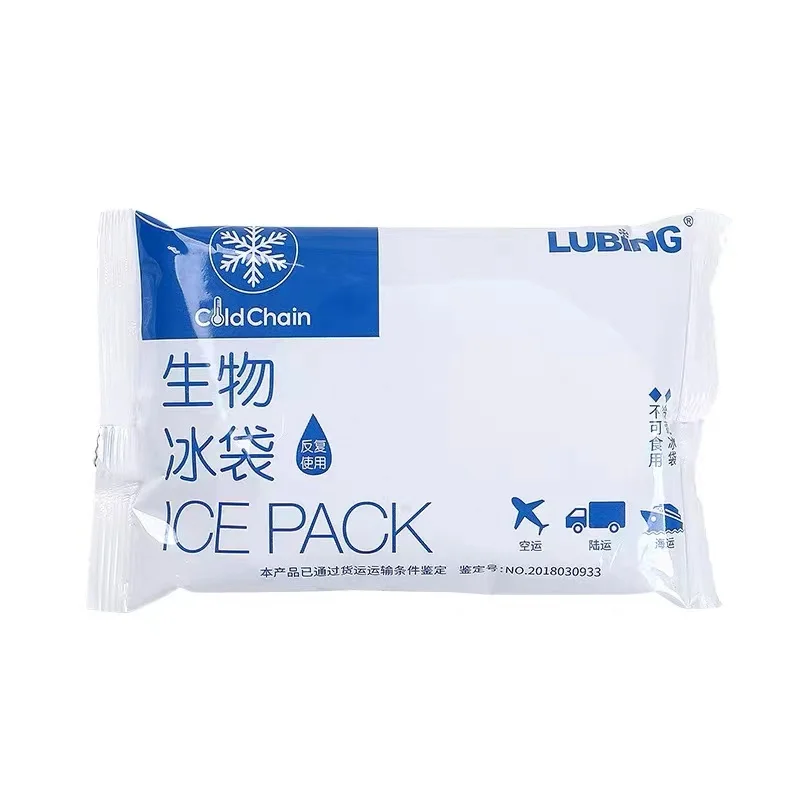 reusable gel ice packs for shipping food water bottle carrier keep cold fresh