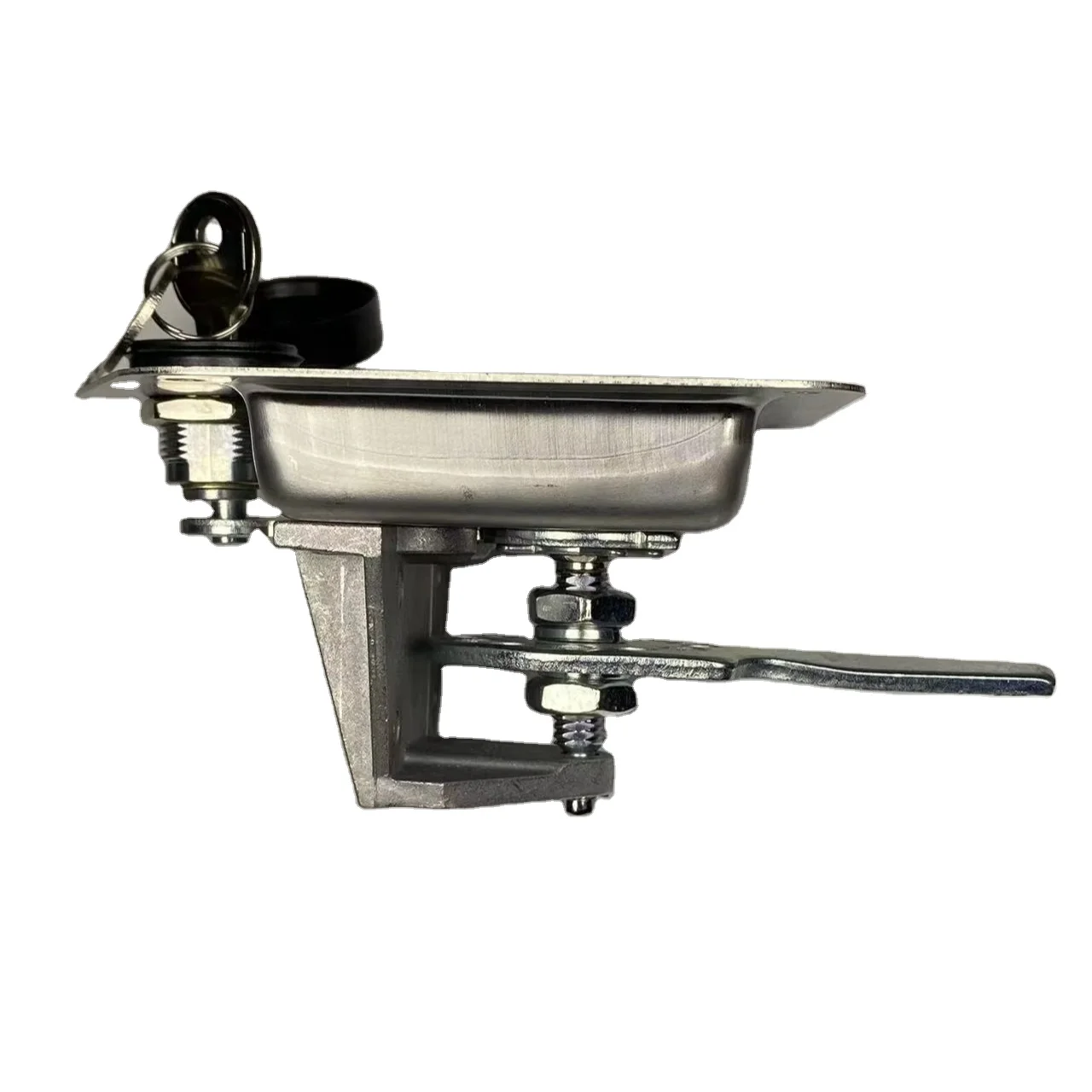 High Quality Stainless Steel Furniture Hardware Trailer Folding T Compression Handle Locks Latches