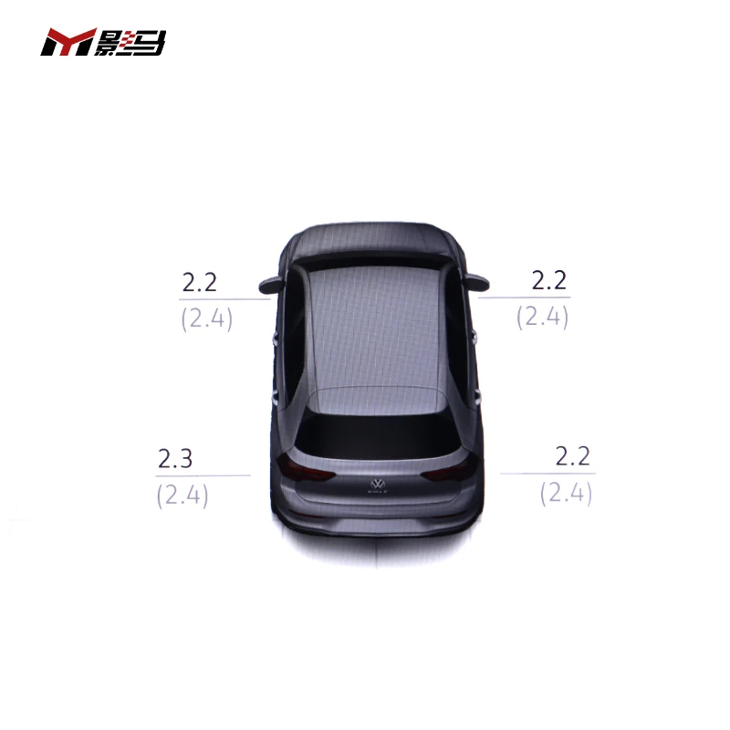 Sensor bluetooth Tire Precision Pressure Monitoring System and temperature Intelligent System For vw golf 8 mk8