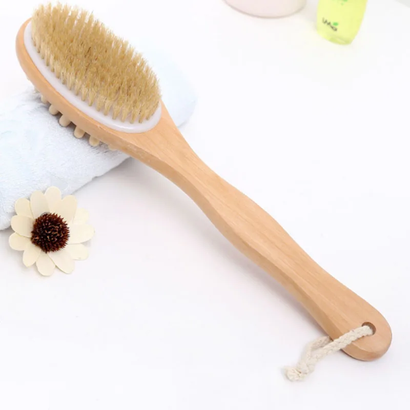 Professional Long Reach Handled Comb and Hair Brush Set for Elderly and Hand-Disabled People Long Handle Nassage Comb