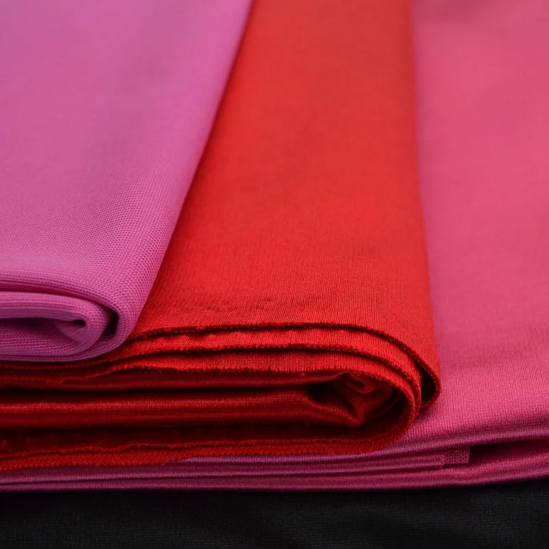 Сверхмощный вес Jumbo из нейлона и спандекса, имитация 4 трикотажная ткань, растягиваемая в обоих направлениях для Леггинсы