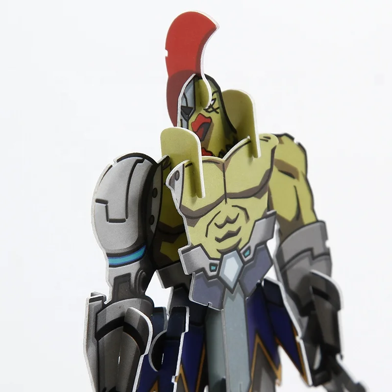 custom printing snack gifts 3d plastic christmas card toy 3d puzzle