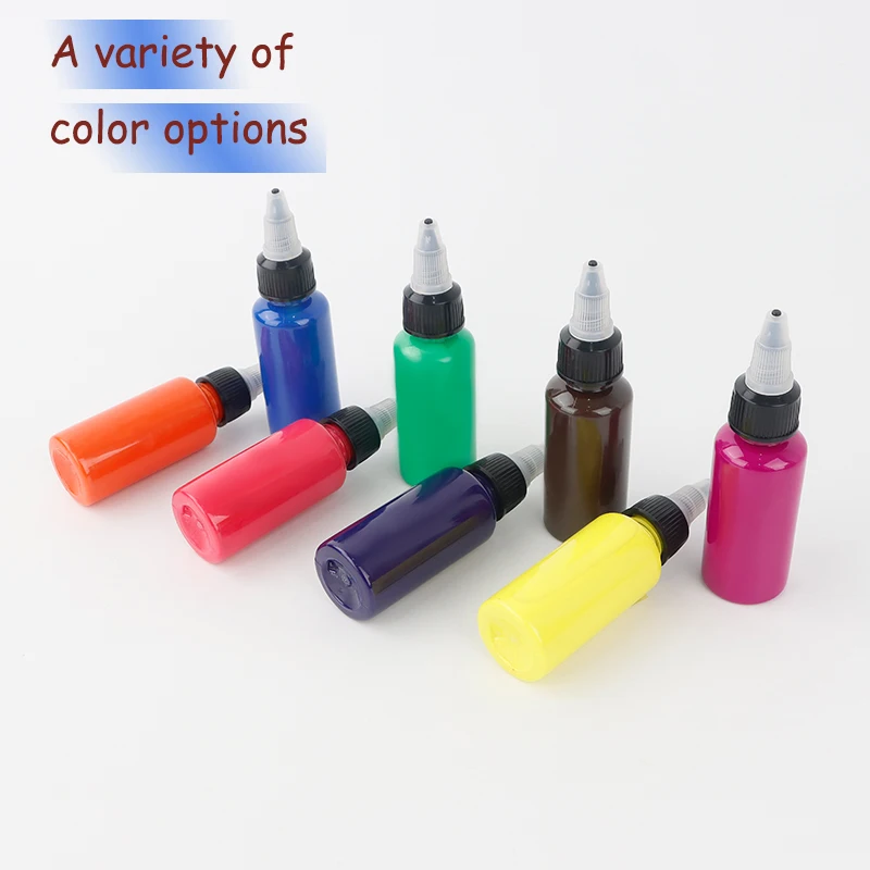 OEM Professional Organic Tattoo Ink Pigment Long-Lasting Original Liquid Waterproof Makeup Body Art Permanent Tattoo Color