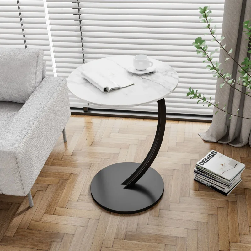 Casual coffee table sofa side cabinet mini round living room corner several bedroom bedside table