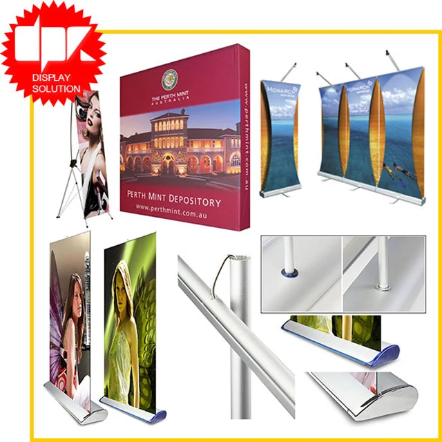 Outdoor and indoor advertising 60cmWx160cmH promotional x banner stand