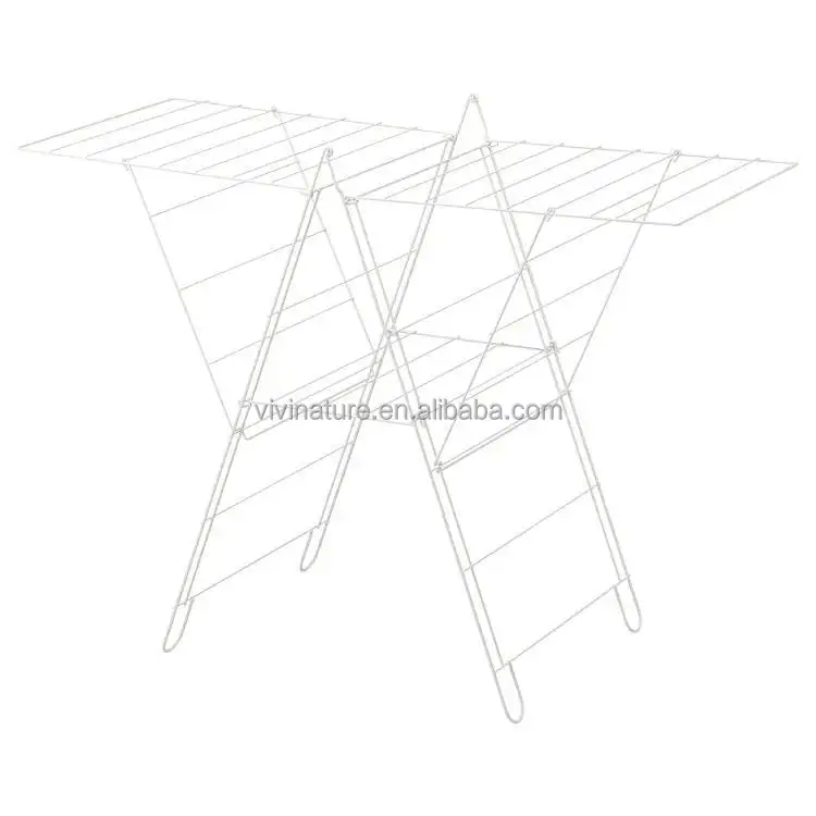 Foldable Wire Clothes Airer  Rack  Up to 20 Rail