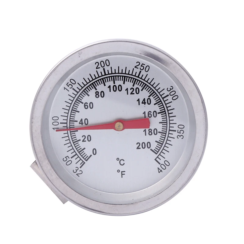 Deep Fry Thermometer With Instant Read Oil Thermometer with Clip Stainless Steel Dial BBQ Food Oven Safe Meat Thermometer