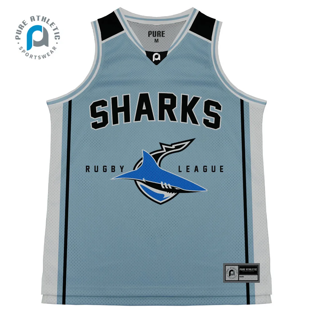 NRLL Rugby Basketball Singlets Men Women Custom logo basketball singlets Sublimation basketball singlets Team club wear