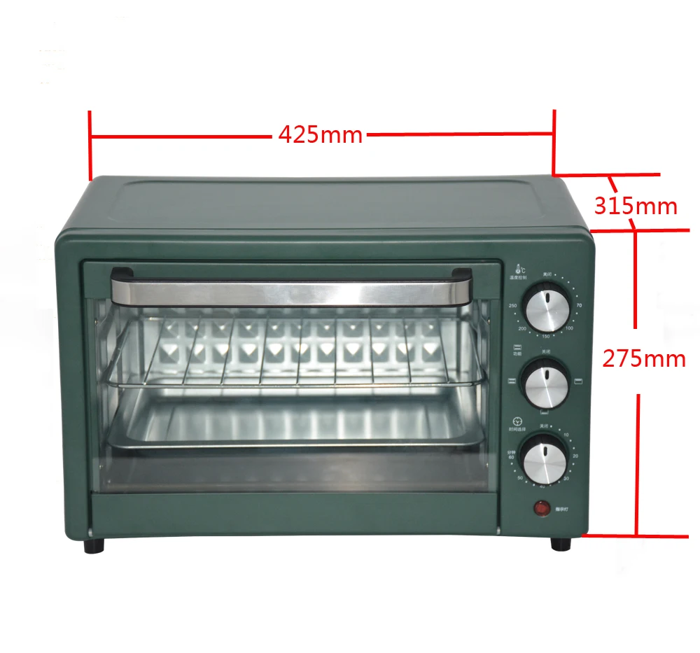 Multi-Function Mechanical control rotary oven