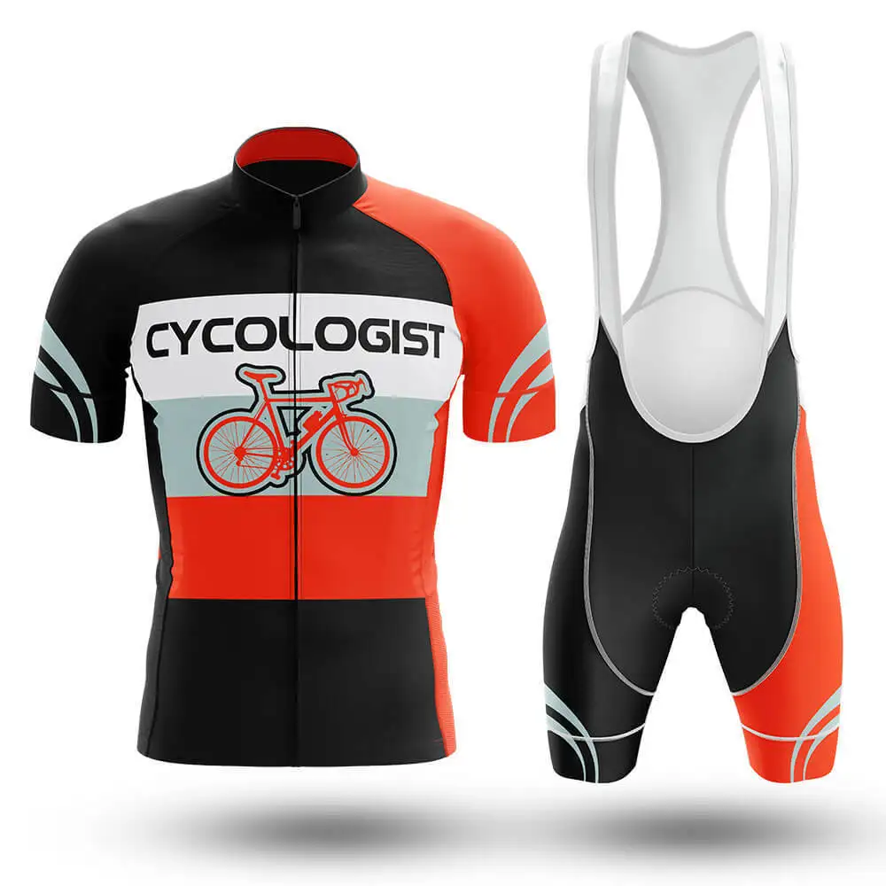Hot Sports Elastic Cycling Set - Custom Bicycle Print Shorts and Short Sleeved Suit for Men in High-Quality Quick Drying Fabric