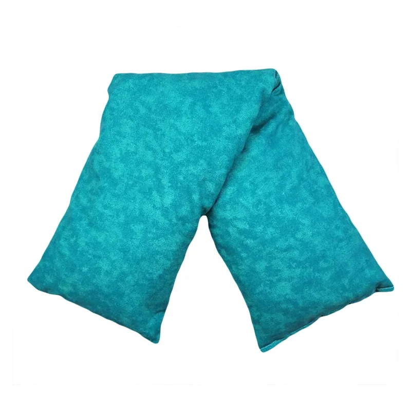 factory microwave wheat bag heat pack reusable lavender long weighted heating pad for pain relief