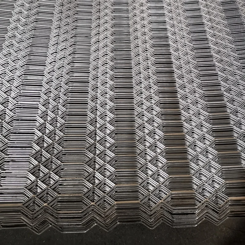 Hot dipped Galvanized expanded metal gothic mesh for fence mesh