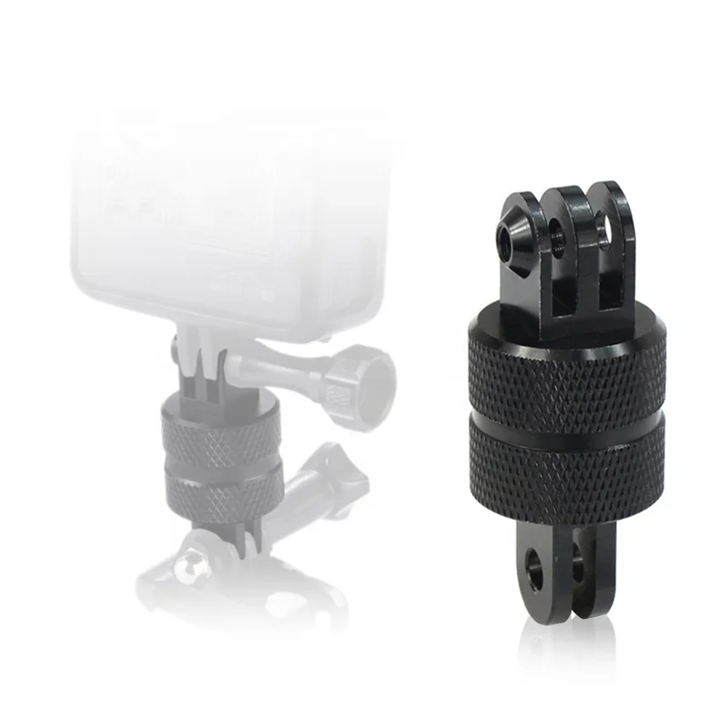Aluminum Alloy Rotating Base Gopros heros 6/5/4 Camera Tripod Adapter Small Ant Fixing Seat