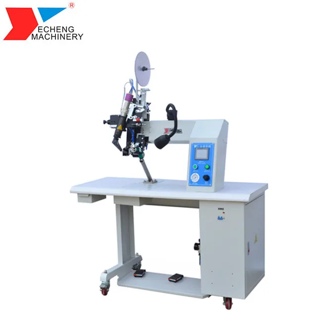 Hot Air Tape Sealing Machine For Waterproof Shoe Taping with Tape Feeding Function