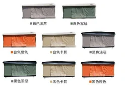 OEM 4X4 Aluminium Triangle SUV  Roof Top Tent Hard Shell Tent For Camping Car Roof Tent(With Window On Back)