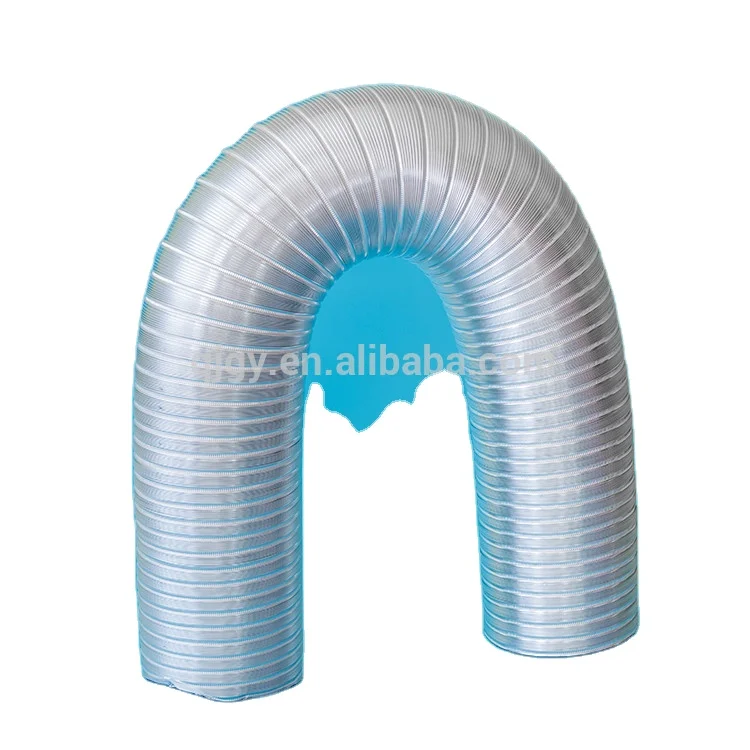 Energy saving ventilation pipe aluminum flexible duct 6 inch cooker hood ducting for