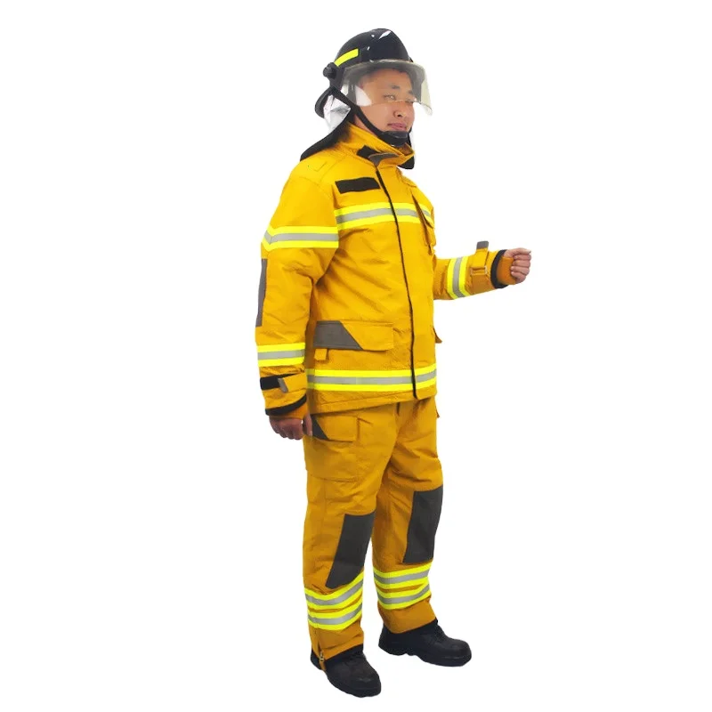 New Aramid Nomex PBI Bunker gear Firefighter suit Fireman Fire Fighting Uniform