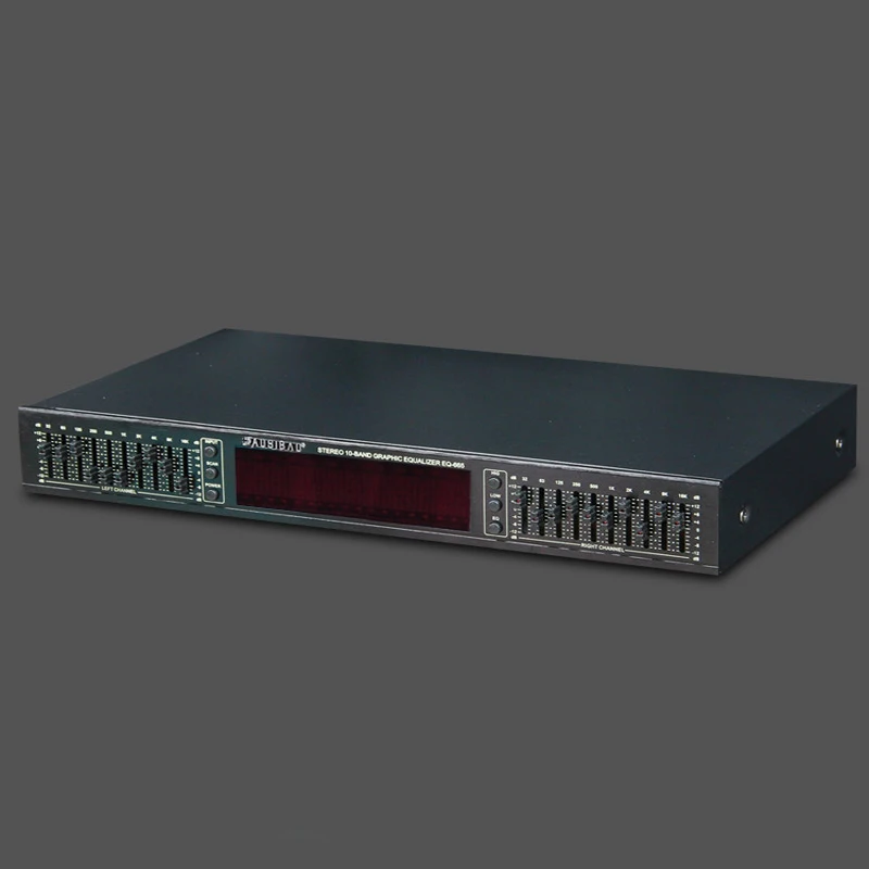 Эквалайзер KYYSLB EQ665 домашний высокочастотный Hi-Fi тюнер KTV предварительно стерео с высоким средним басом аудио эквалайзер