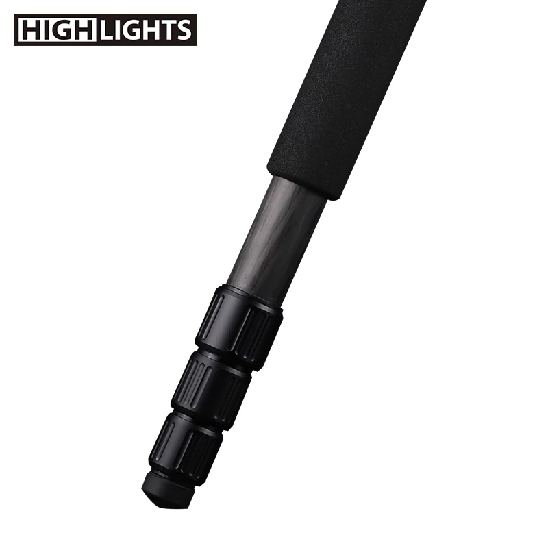 
Chinese Manufacturer 4 Section Leg Mobile Phone Tripod Carbon Fiber Stand Tripod 
