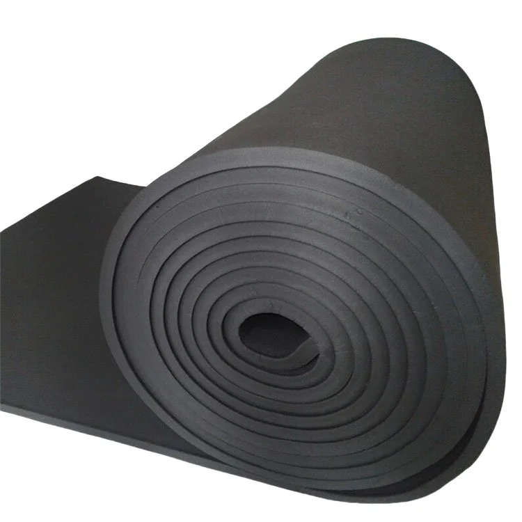Flame Retardant Rubber foam thermal Insulation Board for Air Conditioners Customizable Heat Insulation Materials