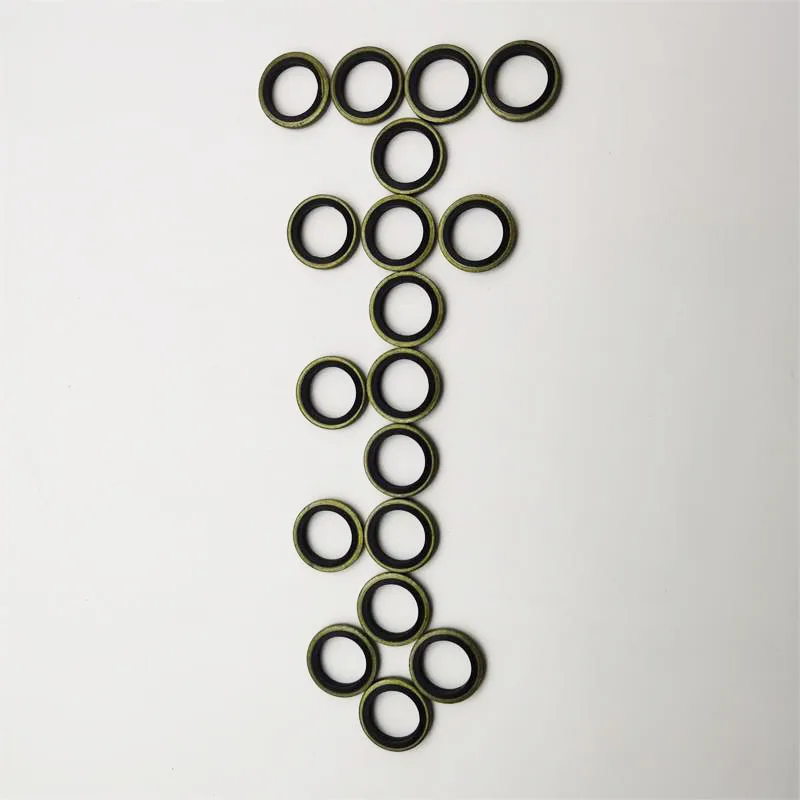 Metric Size Combined Gasket Self-Sealing Core Gasket Hydraulic Pipe Composite Seal