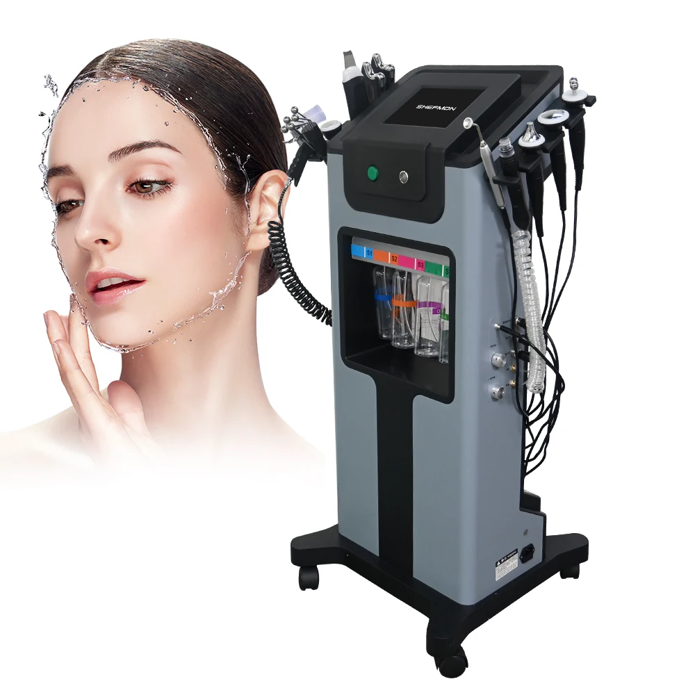 10 IN1 Skin Tightening Aesthetic medicine hydrodermabrasion facial machineaqua peel machine