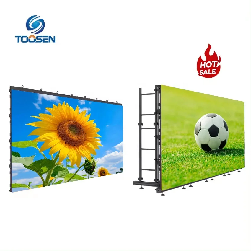 Toosen P1.5 P1.9 P2.6 P2.9P3.9 LED Video Wall Pantalla LED Indoor Outdoor Rental Panel Stage Backdrop Concert LED Display Screen