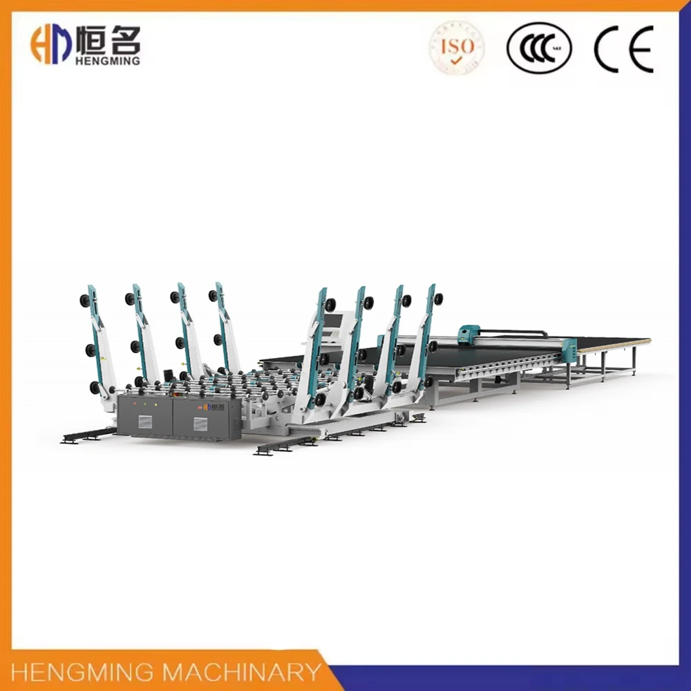 High Efficiency Glass cutting machine for Glass processing and Flat Glass Processing cutting