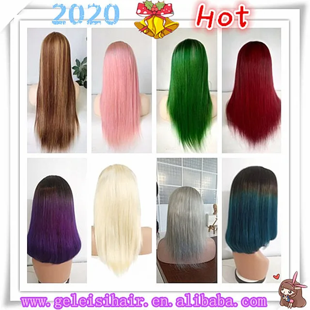 New Hairstyle Natural body wave bob wigs with bang Mink Brazilian Virgin human hair Lace frontal Wig Human Hair Lace Front Wigs