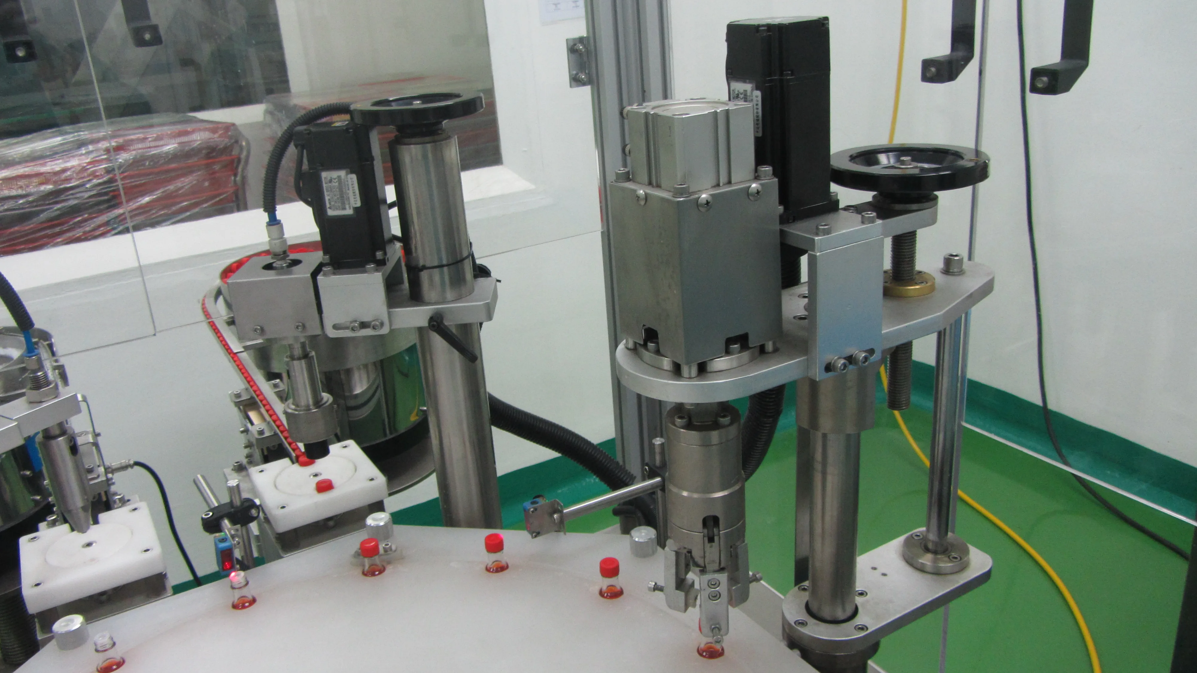 
eye bottle filling and capping machine 