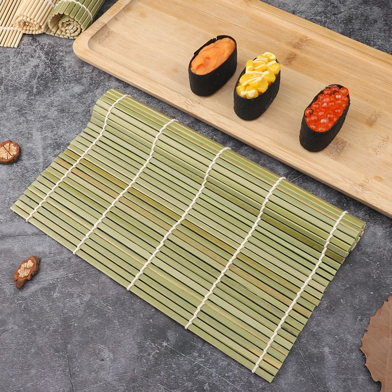 Eco-frindly natural bamboo sushi set cooking tool healthy bamboo sushi mat suitable for sushi restaurants
