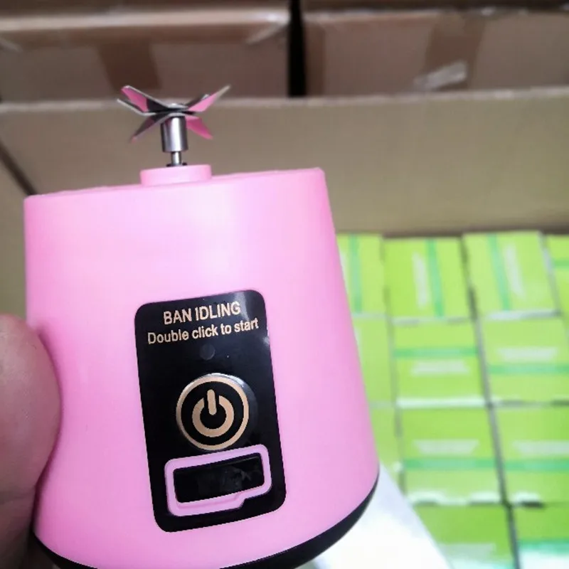 Tiktok Hot Selling Portable Fruit Ice Mixer Cup New arrive Personal Mini Fresh Juice Juicer Mixeur USB Rechargeable Juicer Cup