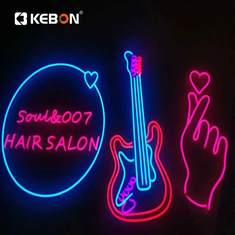 Современный дизайн водонепроницаемый индивидуальный заказ анимированные Декор знак led неоновый свет