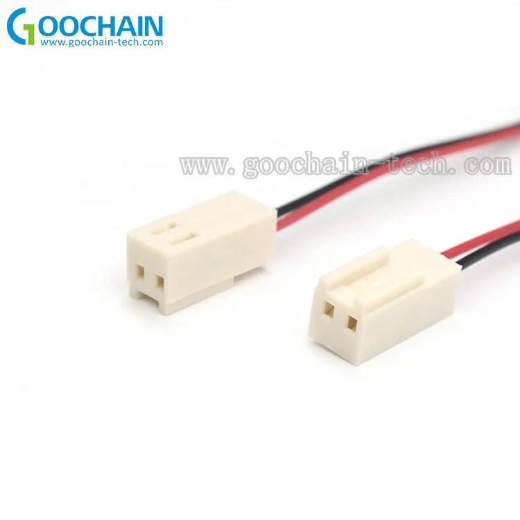 Custom Length 2 Pin to 2 Pin Wire Harness With White Housing Wire 2510-2P Charging Cable