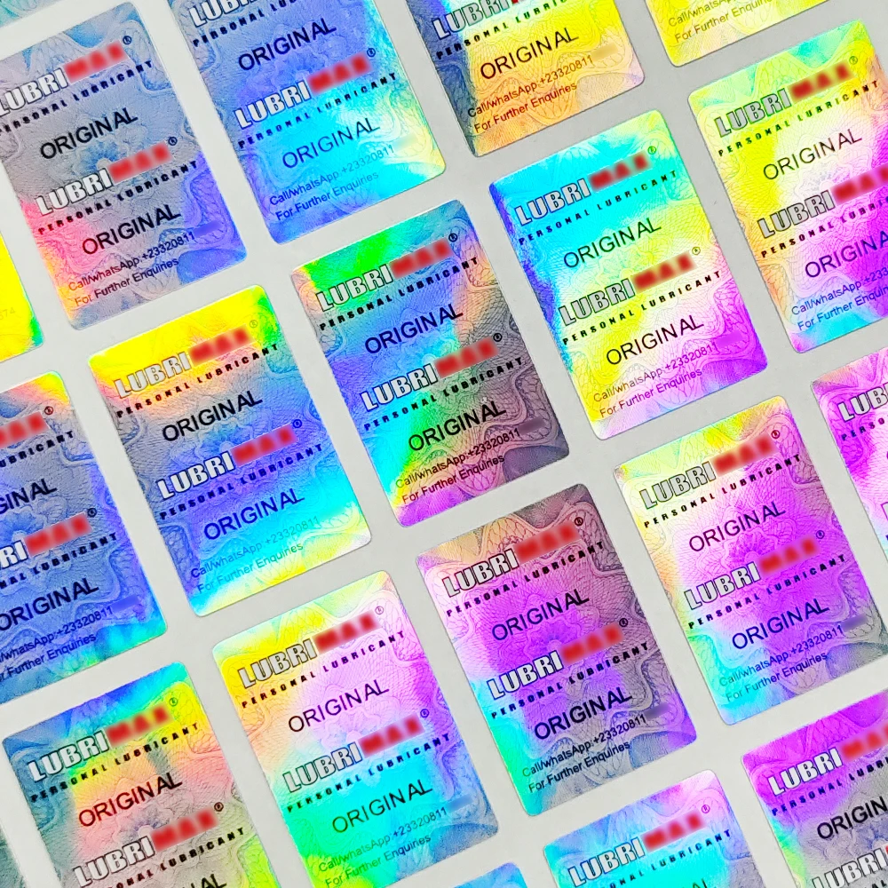 Holographic Paper Sticker Rainbow Customized Free Offer Canada Hologram Sticker