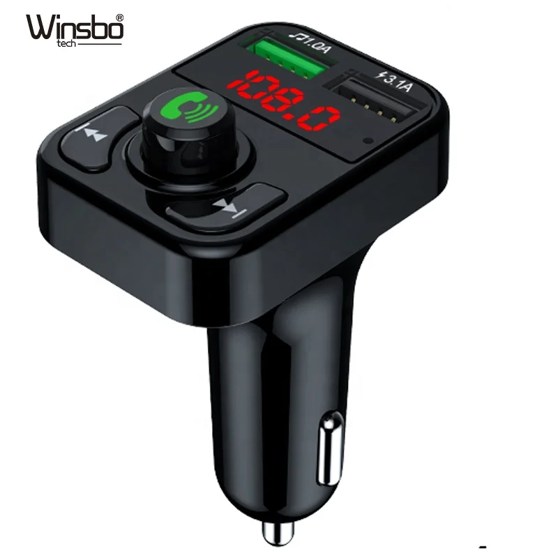 Оптовая продажа с фабрики, радио, MP3-плеер, автомобильный Fm-передатчик с Bluetooth и двойным USB-зарядным устройством