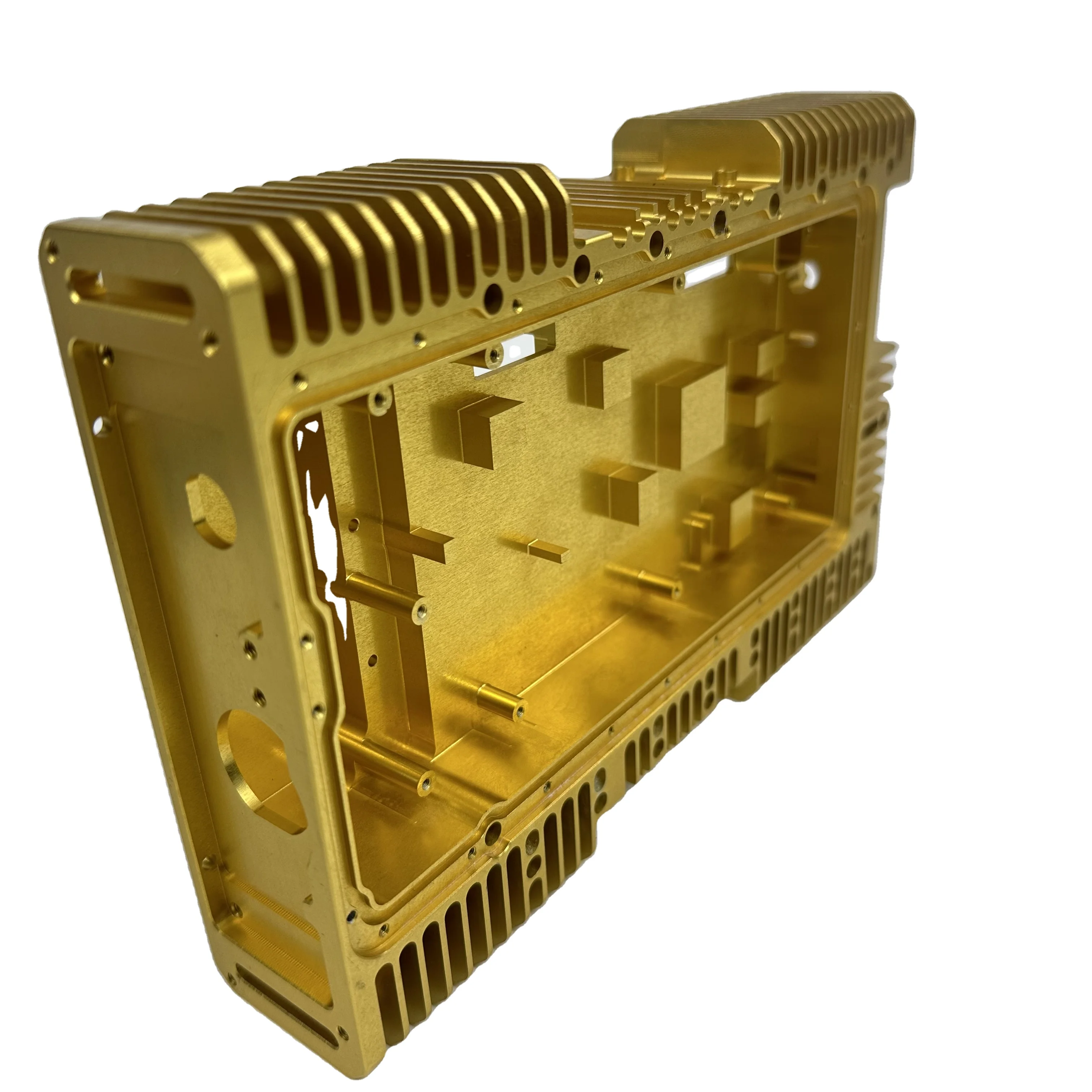 high quality custom sandblasting anodizing purple red green blue colors aluminum machining enclosure