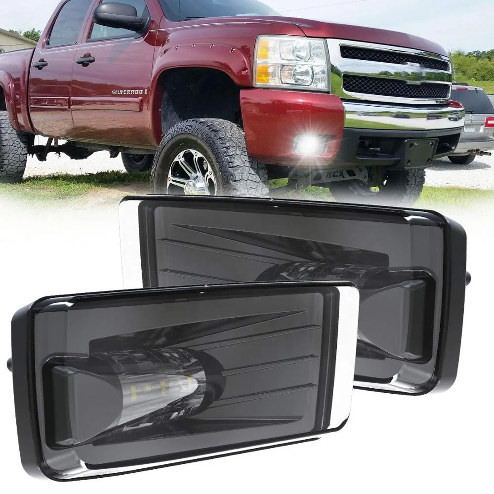 Fog light for chevrolet astro van for chevy suburban black chrome cups