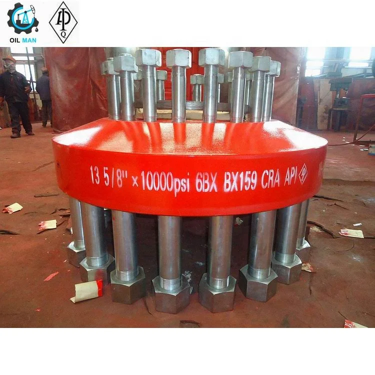 Входной фланец с двойными шипами DSAF 13-5/8 дюйма x 10 м до 11 дюймов API 6A